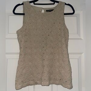 crochet banana republic tank top